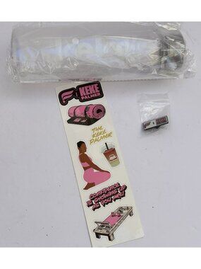 New Fabletics X Keke Palmer Water Bottle Pin Stickers Workout Hydration Set